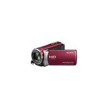 Видеокамера Sony HandyCam HDR-CX200E красная