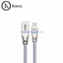 USB кабель HOCO (Original) U9 Zinc Alloy Type-C 1,2 м Цвет: Красный