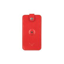 Кожаный чехол для iPhone 4S Mapi Modra Wallet Case, цвет Red (M-150521)