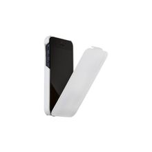 Кожаный чехол Borofone General Flip Leather White (Белый цвет) для iPhone 5
