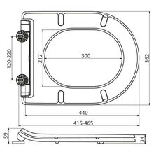 Чаша унитаза подвесного BelBagno GARCIA  BB512B