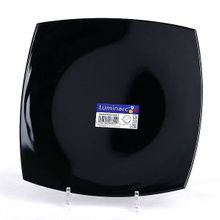 Обеденная тарелка (27 см) Luminarc QUADRATO черная ОАЭ G8756