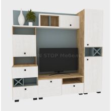 Стенка для гостиной Сканди № 1