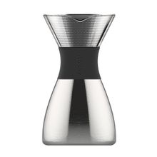 Кофеварка портативная серебристая Asobu Pour Over 1л