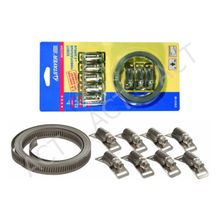 Набор STAYER Хомут "PROFI" нержавеющий, 3мх12,7мм и 8 замков