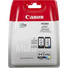 Картридж струйный Canon PG-445 CL-446 8283B004 многоцветный черный набор карт. для Canon MG2440 MG25