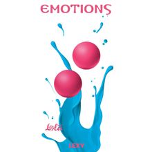 Lola toys ярко-розовые вагинальные шарики без сцепки Emotions Lexy Large