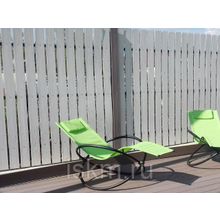 Штакетник широкий из ДПК Вечное Дерево 122х2000 мм белый мрамор