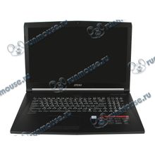 Ноутбук MSI "GP72M 7RDX-1022XRU" (Core i5 7300HQ-2.50ГГц, 16ГБ, 1000ГБ, GFGTX1050, LAN, WiFi, BT, WebCam, 17.3" 1920x1080, FreeDOS), черный [140460]