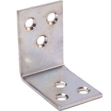 Уголок мебельный СКОБИС 40x02 (40х40х30х2) цинк белый