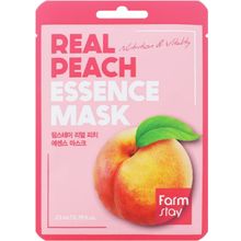 Farmstay Real Peach Essence Mask 1 тканевая маска