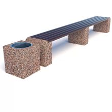 Комплект Евро 1 Лайн и Квадро урна