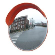Дорожное сферическое зеркало с козырьком диаметром 800мм