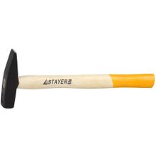 Молоток STAYER "STANDARD" слесарный кованый с деревянной рукояткой, 0.8кг