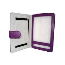 Аксессуар кожаный чехол для Pocketbook Touch-622 Фиолет