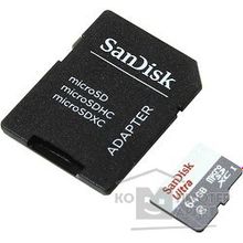 SanDisk Micro SecureDigital 64Gb  SDSQUNB-064G-GN3MA