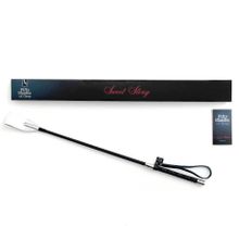 Fifty Shades of Grey Серебристый стек Riding Crop - 59 см. (серебристый с черным)