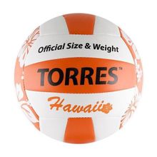Мяч для пляжного волейбола Torres Hawaii арт.V30075B р.5