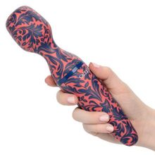 California Exotic Novelties Сине-оранжевый вибромассажер Naughty Bits W.I.L.F Wand I d Like to Fuck (синий с оранжевым)