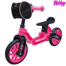 ОР503 Беговел Hobby bike Magestic pink black