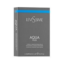 Комплекс для лица увлажняющий pH 6,0-6,5 Levissime Aqua Plus 6x3мл