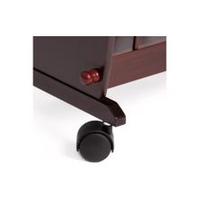 Tetchair Журнальный столик с газетницей SR-0939-3, Орех (Walnut)