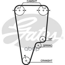 Ремень Грм Honda Cr-V B18 20a 16v 95-99 Gates арт. 5505XS