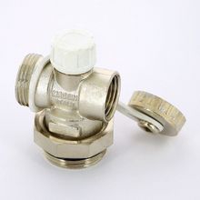 Дренажная группа НВ UNI-FITT 1" х 1 2" для коллекторных групп никелированная 460N4200