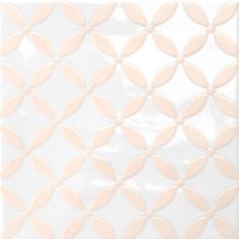 Quintessenza Genesi26 Bianco Lucido Deco1 13.2x13.2 см