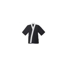 Куртка сушиста черная с белым воротником [018 р.s]