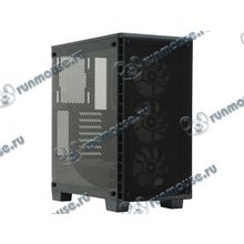 Корпус Miditower Corsair "Crystal 460X RGB" CC-9011101-WW, ATX, черный (без БП) [137241]