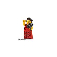 Lego Minifigures 8827-6 Series 6 Flamenco Dancer (Танцовщица Фламенко) 2012