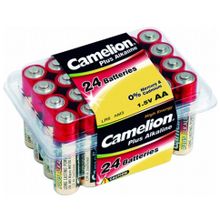 Батарейка Camelion Plus Alkaline LR6 в пласт. боксе 24 шт