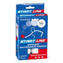 Мячи для настольного тенниса Start line Training 3* 6 шт