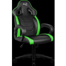 Кресло для геймера Aerocool AC60C AIR-BG , черно-зеленое