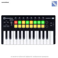 МИДИ Контроллер Novation Launchkey Mini MK2 25-Key USB MIDI Controller  LAUNCHKEY-MINI-MK2