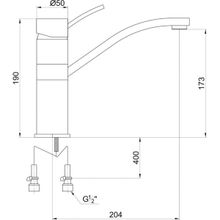 Timo Смеситель Berta 0303 FN