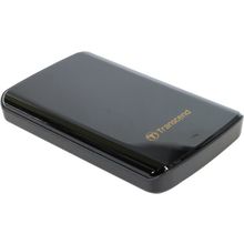 Накопитель  TRANSCEND StoreJet 25D3 Black   TS1TSJ25D3   USB3.0 Portable 2.5" HDD 1Tb EXT (RTL)