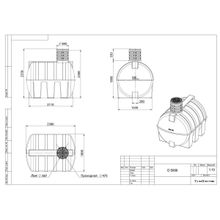 Емкость подземная D 5000