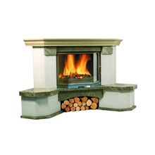 Угловая облицовка (камин)  Bella Italia Dijon (Белла Италия Дижон , каминокомплект с топкой)