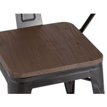 ПМ: Stool Group Стул TOLIX ARM WOOD