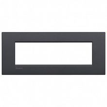 Рамка 7 модулей LIVING LIGHT, антрацит |  код. LNC4807AR |  Bticino