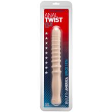 Телесный анальный стимулятор Anal Twist - 29 см. (10948)