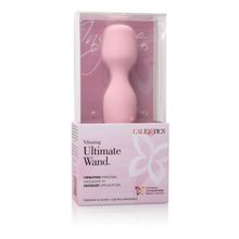 California Exotic Novelties Вибромассажер Vibrating Ultimate Wand - 21,5 см. (нежно-розовый)