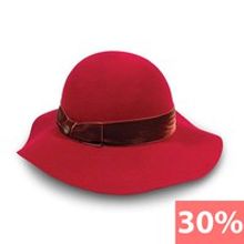 Шляпа  арт. 105-5807 S 55см (темно-красный)