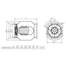 Systemair AXCBF-EX 400-7 32°-4