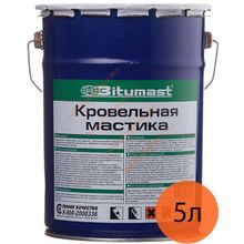 БИТУМАСТ мастика кровельная (5л)   BITUMAST мастика кровельная (5л)