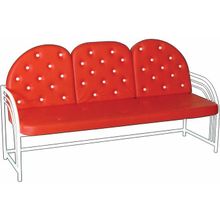 диван для посетителей М117-01 на сварном каркасе