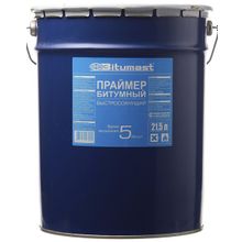 БИТУМАСТ праймер битумный быстросохнущий (21,5л)   BITUMAST праймер битумный быстросохнущий (21,5л)