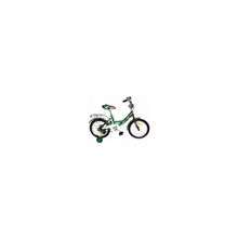 Велосипед 2-х колесный Navigator Patriot 16 дюймов, PB-тип, звонок, еврошатун, мягкое седло, бутил, усилен.крылья, зеленый, зеленый